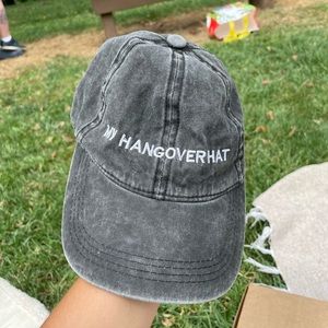 “My Hangover Hat” scripted ball-cap